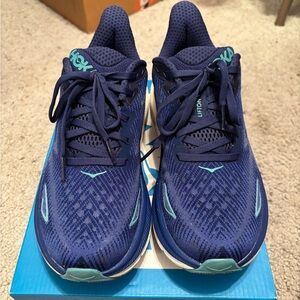 HOKA Blue Running Shoes